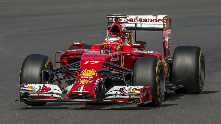 Jules Bianchi, F1, red sartande shell formula 1 race car, sports, F1, Jules Bianchi, HD wallpaper