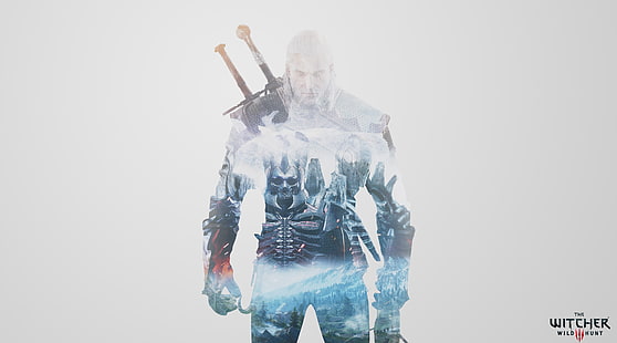 Witcher 3-와일드 헌트 HD 배경 화면, Witcher 3 포스터, 게임, Witcher, Witcher 3, Witcher 3, 와일드 헌트, Geralt Riva, 트리스 메리 골드, 엔 네퍼, 시리, HD 배경 화면 HD wallpaper