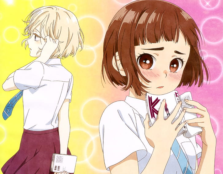 Anime, Maidens of the Savage Season, Kazusa Onodera, Niina Sugawara, HD wallpaper