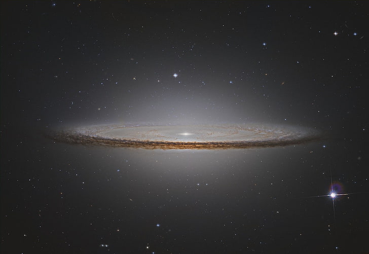 Weltraum, Sombrero Galaxy, HD-Hintergrundbild