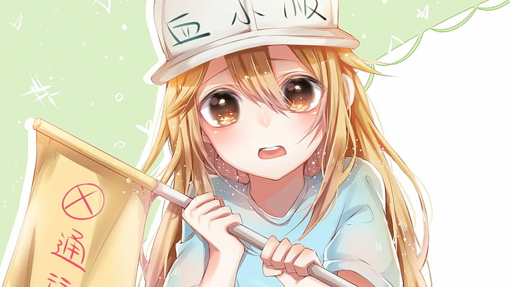 Anime, Cells at Work !, Platelet (Cells at Work!), Wallpaper HD