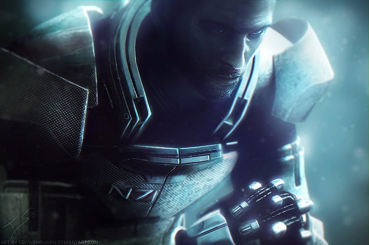 Mass Effect, Commander Shepard, mass effect, commander shepard, HD wallpaper