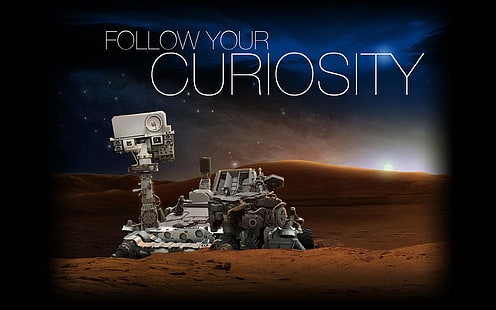 ดาวอังคาร, ความอยากรู้อยากเห็น, NASA, Rover, วิทยาศาสตร์, อวกาศ, วอลล์เปเปอร์ HD HD wallpaper