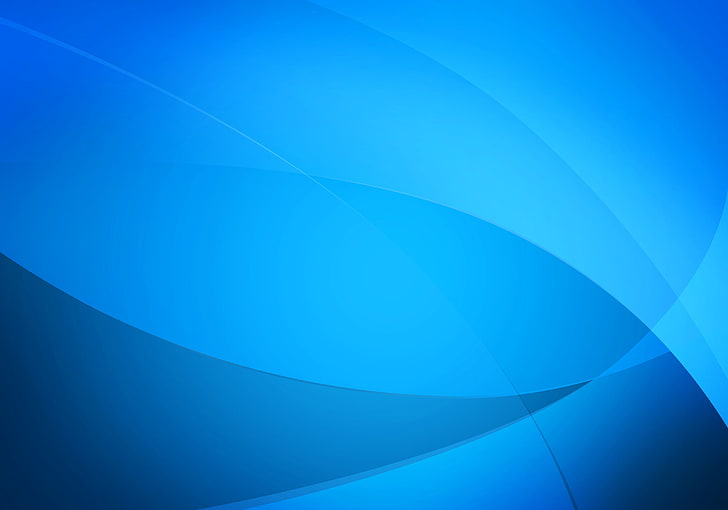 blaue Tapete, Licht, Linie, Hintergrund, Farbe, Bogen, HD-Hintergrundbild