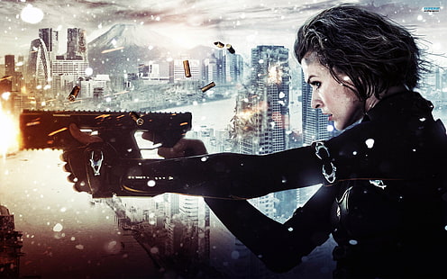 Resident Evil, Resident Evil, filmer, Milla Jovovich, HD tapet HD wallpaper