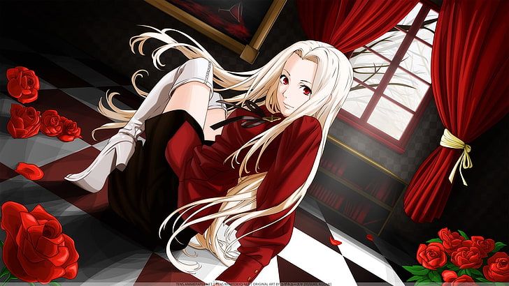 weiße behaarte weibliche Anime Charakter digitale Tapete, Anime, Anime Mädchen, Fate / Zero, Irisviel von Einzbern, Fate-Serie, HD-Hintergrundbild