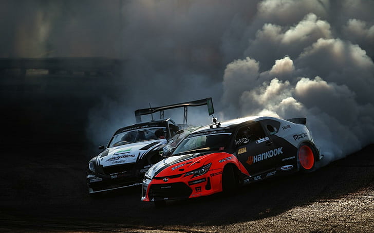 Toyota Drift Cars Smoke, Toyota, tração, carros, fumaça, HD papel de parede