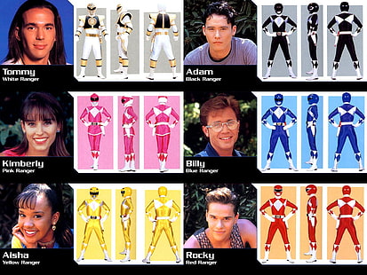 Mighty Morphin Power Rangers, Power Rangers, วอลล์เปเปอร์ HD HD wallpaper