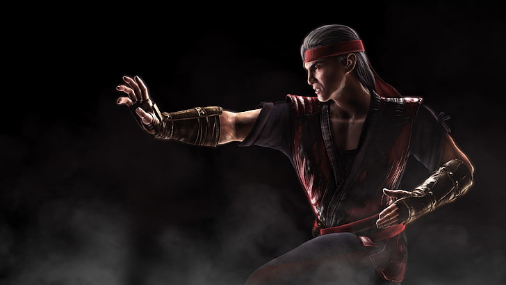 kampsportmålning, Mortal Kombat X, Liu Kang, HD tapet