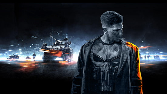Frank Castle a.k.a The Punisher [Battlefield 3], HD wallpaper HD wallpaper
