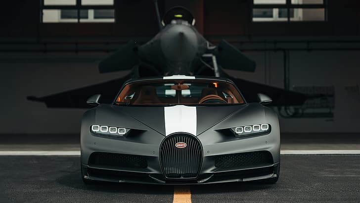 Bugatti Chiron, samochód, Tapety HD
