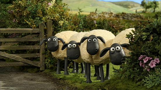 przygoda, animacja, komedia, rodzina, shaun, owca, Tapety HD HD wallpaper