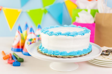 candele, torta, buon compleanno, celebrazione, decorazione, candela, compleanno, Sfondo HD HD wallpaper