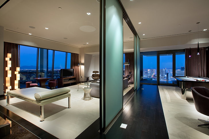 penthouse, las vegas, luxury, palms hotel, HD wallpaper