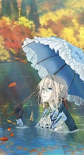 Вайолет Эвергарден (персонаж), аниме девушки, HD обои HD wallpaper