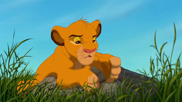 The Lion King Cartoon Adventures Of The Young Lion Simba Wallpaper Hd 1920×1080, HD wallpaper