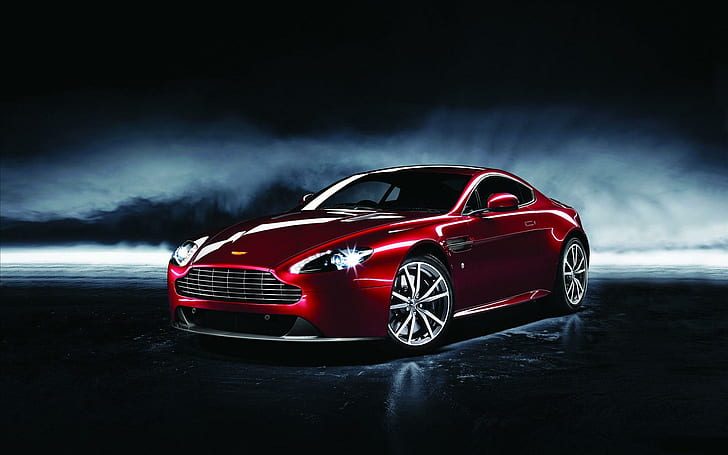 Aston Martin Dragon 88 Limited Edition, red coupe, aston, martin, edition, limited, dragon, cars, aston martin, HD wallpaper