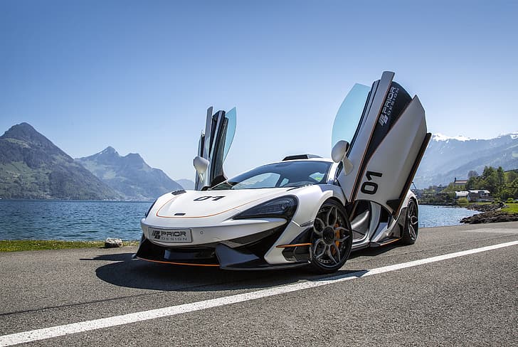 McLaren, supercar, conception antérieure, 570S, Fond d'écran HD