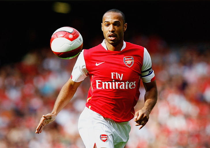 Thierry Henry, Arsenal, Star, fotboll, England, kapten, spelare, Form, Henri, Henry, Club, HD tapet