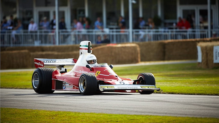 Goodwood Festival of Speed, Ferrari 312T, Formel 1, Ferrari, racerbilar, HD tapet