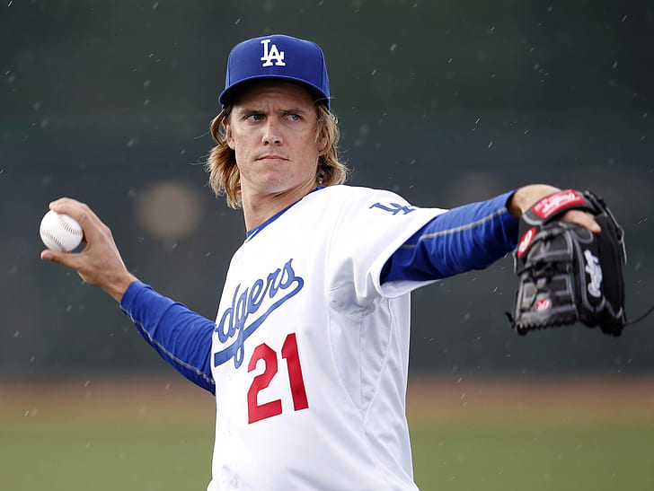 Zack Greinke, Baseball Player, Los Angeles Dodgers, HD wallpaper