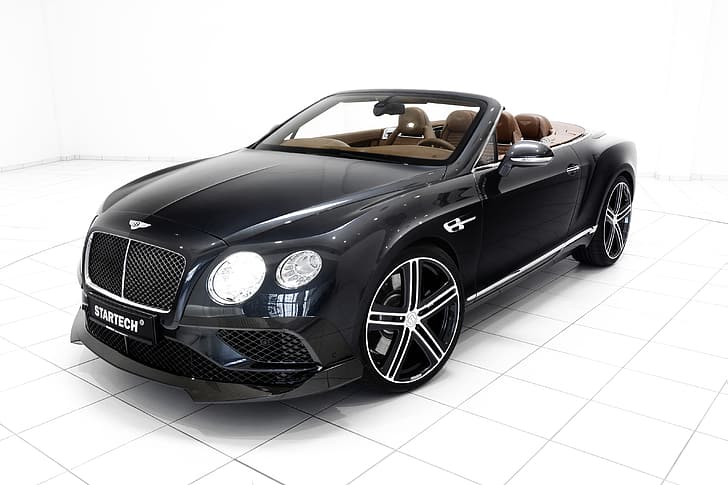 Bentley, Continental, weißer Hintergrund, Cabrio, HD-Hintergrundbild