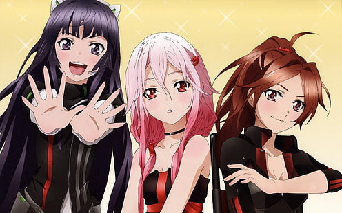 Schuldige Krone, Yuzuriha Inori, Manga, Tsugumi (Schuldige Krone), Anime-Mädchen, Anime, Hände, HD-Hintergrundbild HD wallpaper