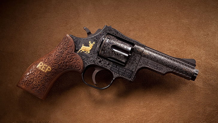 Weapons, Dan Wesson 357 Magnum Revolver, HD wallpaper