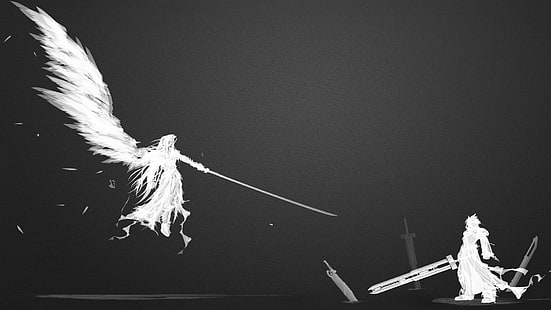 فاينل فانتسي ، فاينل فانتسي السابع: أطفال مجيء ، Sephiroth (فاينل فانتسي)، خلفية HD HD wallpaper