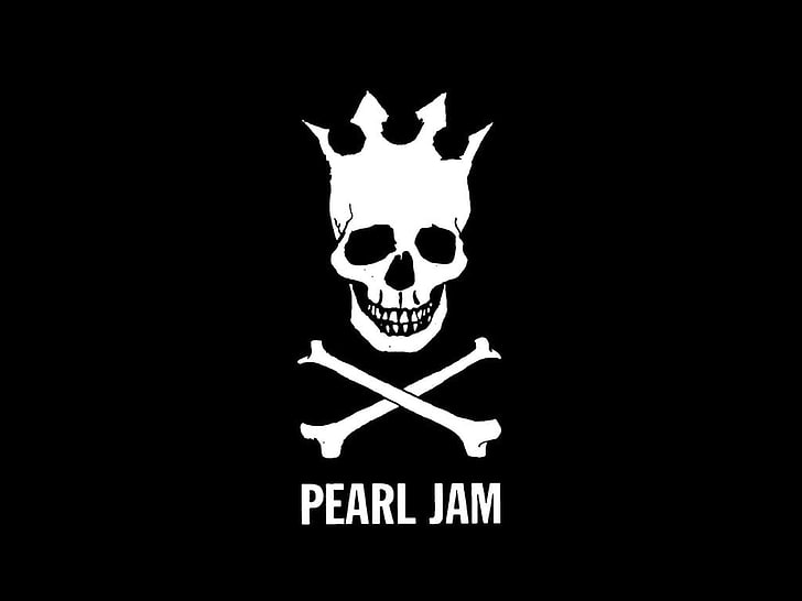 Pearl Jam-logotyp tapet, Band (musik), Pearl Jam, HD tapet