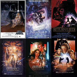 филмови плакати за звездни войни 3000x3000 Филми за забавление HD Art, Междузвездни войни, филмови плакати, HD тапет HD wallpaper