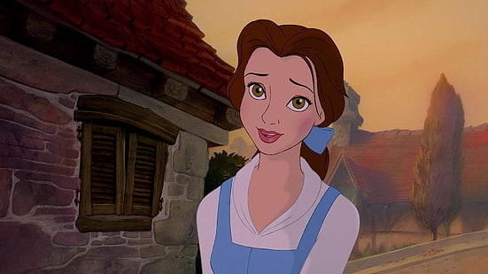 Beauty And the Beast, Belle (Beauty and the Beast), HD tapet HD wallpaper