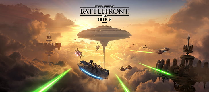 Gwiezdne wojny, Star Wars Battlefront (2015), Millennium Falcon, Tapety HD