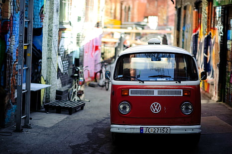 Volkswagen, veicolo, auto, furgoni, Volkswagen combi, Sfondo HD HD wallpaper