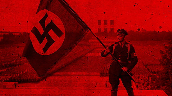 адольф, анархия, тьма, зло, история, гитлер, военные, нацист, война, HD обои HD wallpaper