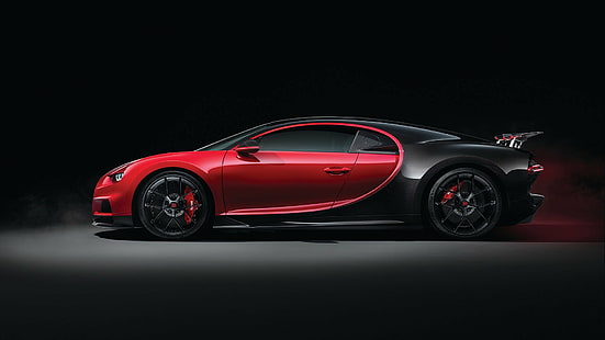 Bugatti, Bugatti Chiron, Bugatti Chiron Sport, รถยนต์, ไฮเปอร์คาร์, รถสีแดง, รถสปอร์ต, วอลล์เปเปอร์ HD HD wallpaper