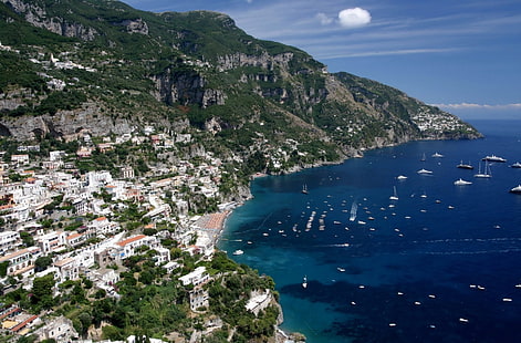 Städte, Positano, Italien, Salerno, HD-Hintergrundbild HD wallpaper