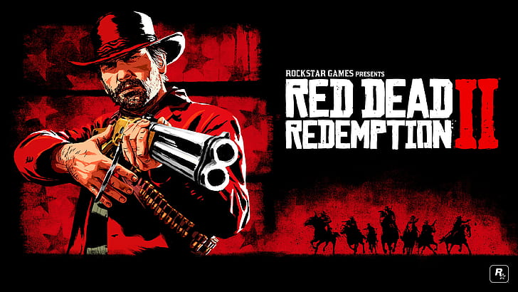 예술, Red Dead Redemption 2, Red Dead, Arthur Morgan, HD 배경 화면