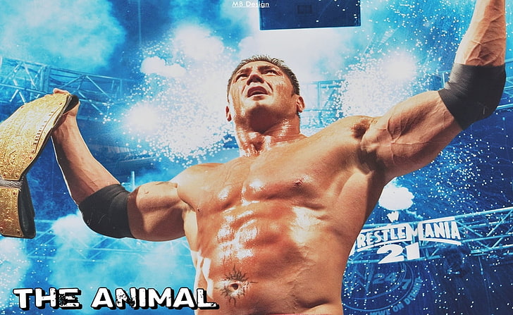 WWE, มวยปล้ำ, Dave Batista, wrestlemania, วอลล์เปเปอร์ HD