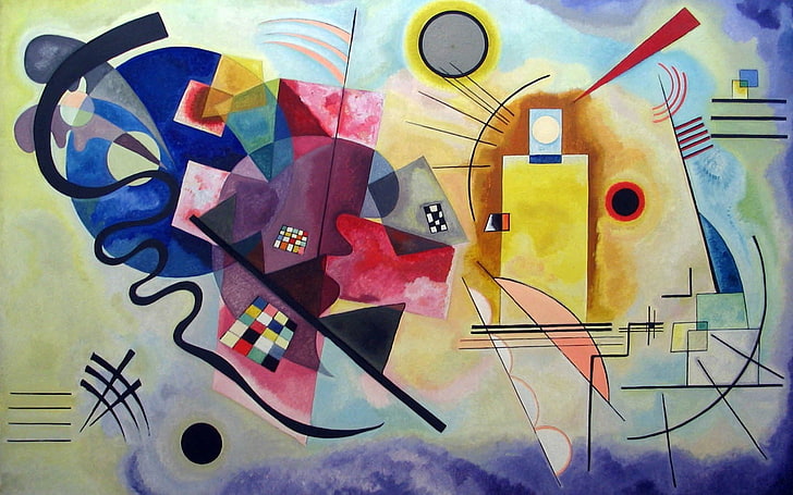 Arte clásico, pintura, Wassily Kandinsky, Fondo de pantalla HD