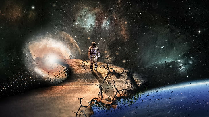 film międzygwiezdny droga czas ziemia tunele czasoprzestrzenne sztuka kosmiczna, Tapety HD
