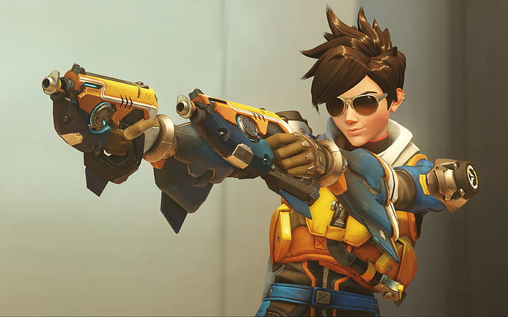 Overwatch, Tracer (Overwatch), HD tapet