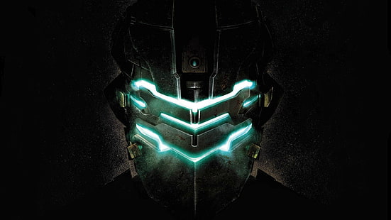 black and teal LED wallpaper, video games, Dead Space, Isaac Clarke, Dead Space 2, HD wallpaper HD wallpaper