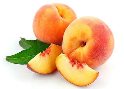 irisan buah apel, persik, aprikot, tulang, Wallpaper HD HD wallpaper