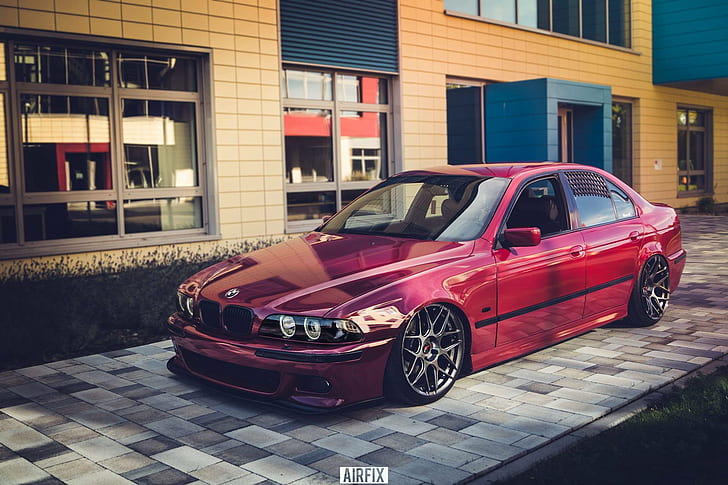 BMW, serie 5, E39, automóvil, Fondo de pantalla HD