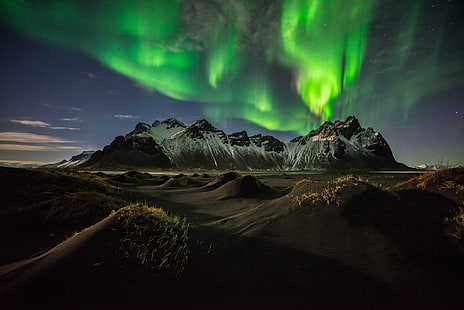 Aurora Borealis ธรรมชาติแสงออโรร่า, วอลล์เปเปอร์ HD HD wallpaper