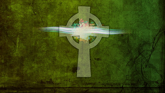 Religiöst, kors, keltiskt kors, HD tapet HD wallpaper