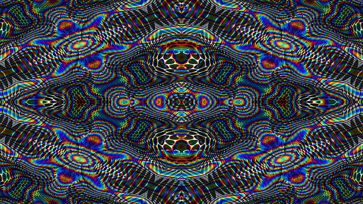 psychedelic, HD wallpaper