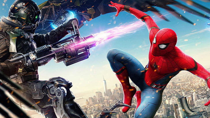 Spider-Man: Retrouvailles, 4K, Vautour, 2017, Fond d'écran HD