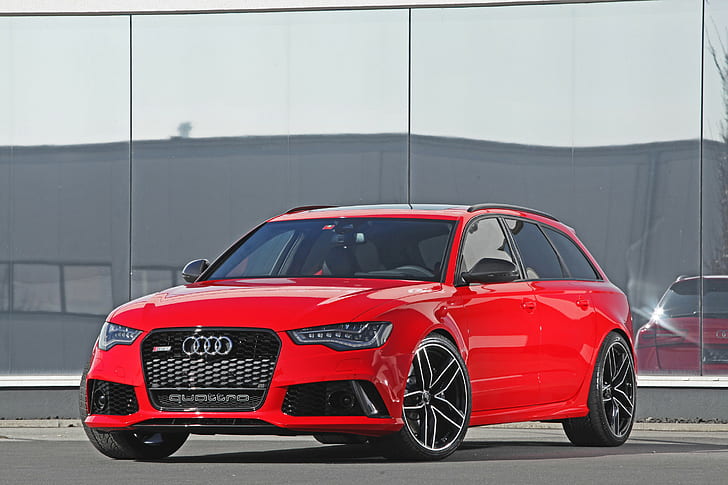รถยนต์ Audi RS6, รถยนต์ Audi 5 ประตูสีแดง, รถยนต์, Audi, RS6, รถยนต์, RS6, วอลล์เปเปอร์ HD